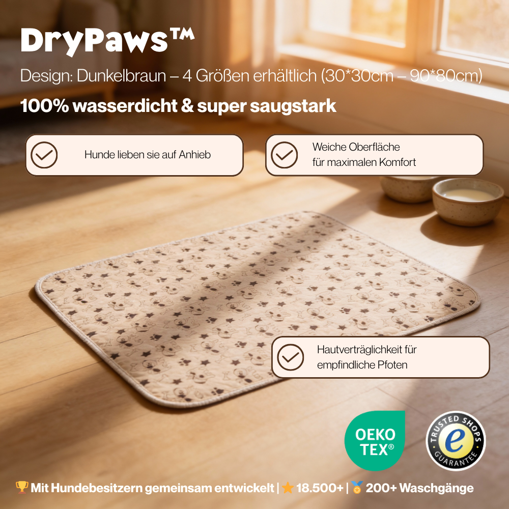 DryPaws™ Premium Schutzunterlage