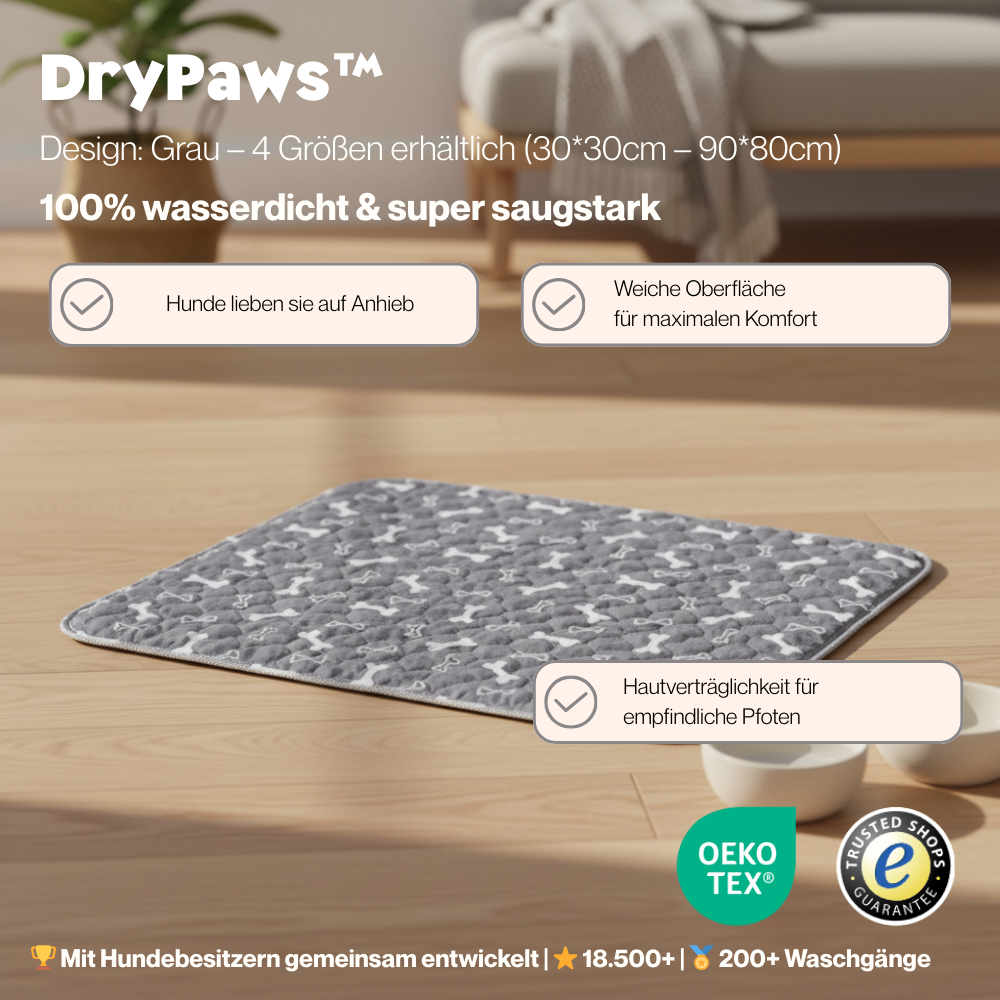 DryPaws™ Premium Schutzunterlage